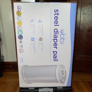 Ubbi stainless steel diaper pail